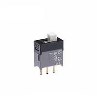 NKK Switches AS13AP Subminiature Slides SPDT ON-OFF-ON .098" STRAIGHT