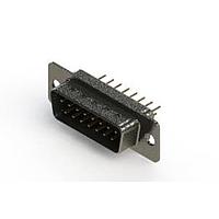 EDAC 627-M15-220-BT1 D-Sub Connectors - Standard Density Vertical Machined D-Sub Connectors