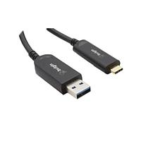 Bulgin AOUS4/020 USB 3.2 Gen 2 Active Optical Cable USB 3.2 Gen2 Active Optical Cable, A male to C male PVC jacket no screws 20m