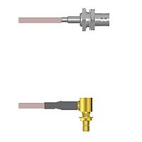 Amphenol Custom Cable Q-0403H0005006i RF Cable Assemblies BNC-SJB/SMB-RJB G316 6I