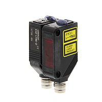 OMRON E3Z-LT86 Compact Laser Photoelectric Sensor with Built-in Amplifier (Through-beam, 60000 mm, PNP, M8 - 4 pin)