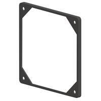 Essentra Components FGA-70 Mounting Hardware Fan Gasket,Black,70MM