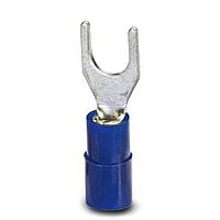 PHOENIX CONTACT 3240038 Spade Fork-typ cbl lug,blu 1.5 - 2.5 mm2 M3,5