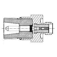 AMP Connectors - TE Connectivity 446748-1 Rack & Panel Connectors COAX PIN ADAPTER