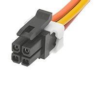 Molex 45132-0403 Discrete Wire Cable Assemblies Microfit TPA 4CKT DR CBL ASSY 300MM BLK
