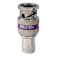 Belden 1855ABHD1 Connectors 22-24AWG BNCHD 1PC COMPRSN CONECTR PRPL