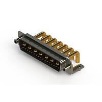 EDAC 629-24W7650-4T5 Mixed Contact D-Sub Connectors Right-angle Power Combo D-Sub Connector
