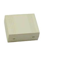 PacTec 72868-510-000 CNS-0000 Black Connector Enclosure 2X1.7X0.8 Black