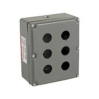 Square D 9001KY6 Switch Hardware 30MM CNTRL STATION 6HOLE ALUMINUM