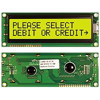 Newhaven Display NHD-0216SZ-FL-YBW LCD Character Display Modules STN- Y/G Transfl 122.0 x 44.0