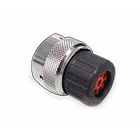 Amphenol SINE Systems RT061609PNHEC Connectors Plug, 9 (4+5) Position, Male, Shell Size 16, and End Cap with Individual Wire Sealing