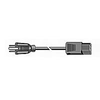 Alpha Wire 536F BK078 AC Power Cords 14 AWG 3 Conductor, Shielded, 300V 25 pieces