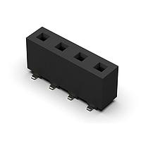 GCT (Global Connector Technology) BK015-05-C-E Sockets 05w, 5.08mm Pitch Socket, SMT, Vertical, Tin, Tube/Cap