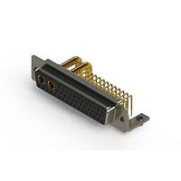 EDAC 630-43W2250-4T3 Mixed Contact D-Sub Connectors Right-angle Power Combo D-Sub Connector