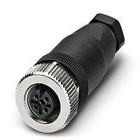 PHOENIX CONTACT 1681127 Straight M12 SKT 4P PG7 BLK SACC-M12FS-4CON-PG7M