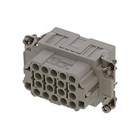 Molex / GWconnect 93601-0283 Inserts 18P+ PE F INSERT 16A SRW TERM 7318.6091.