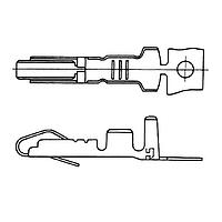 Hirose Electric QR/P1-SC1A-111(12) Contacts CRIMP TERM FEM 18-24AWG