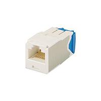 Panduit CJ6X88TGAW-24 Modular Connectors / Ethernet Connectors Mini-Com Module, Cat 6A, UTP, 8 pos 8 wi