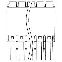Amphenol Anytek NL06108200G0G Plugs NL-3.5-2*3P Grey(RAL7035/D) Without flange