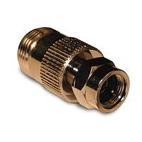 Amphenol RF 242152 RF Adapters - Between Series N JACK TO F PLUG WATERPROOF ADAPTER