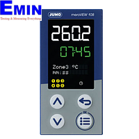 Jumo meroVIEW 108H Multifunction digital indicator with PLC function (TC: -270 ~ +2500 °C, RTD: -200 ~ +850 °C, 48 x 96 mm)