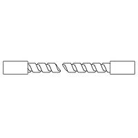 Banner Engineering PFS53S6T Sheathing SHEATH PFS53S6T FIELD-INSTALL SS 5.3 MM O.D. 6FT LONG