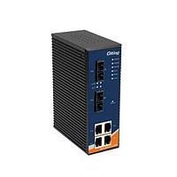 ORing IES-2042FX-MM-SC Managed Ethernet Switches 6-port Lite-managed switch; 4FE + 2FX (MM 2km, SC)