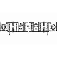 AMP Connectors - TE Connectivity 5532840-2 High Speed / Modular Connectors ASSY,RECPT,R.ANGLE HDI,4ROW,2