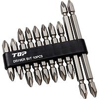 TOP Kogyo DB2-1000S Driver Bit Set (2x45mm,6x65mm, 2x110mm)