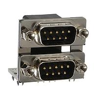 NorComp 189-H15-613R497 High Density D-Sub Connectors HIGHDENS 15P M/M.625 INSRTS/FRK BRDLCKS