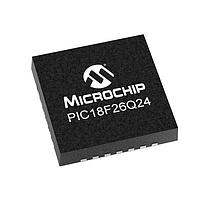 Microchip Technology PIC18F26Q24-I/STX Microcontrollers 64KB Flash, 4KB RAM, 512bytes EEPROM, MVIO, 10b ADC2, 8b DAC, ACP, Comp, PWM,