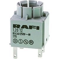 RAFI 1.20.122.061/0000 Switch Contact Blocks / Switch Kits RAFIX 16 Switch element Ag 1NC+1NO