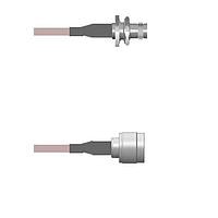 Amphenol Custom Cable Q-0A02J000H048i RF Cable Assemblies BNC-SJB/N-SP G142 48I
