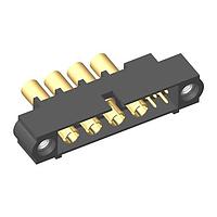 Harwin M80-5C10405M1-00-000-04-337 Power to the Board 4+4 Pos. Male 24-28AWG+16AWG Cable Conn. Kit, Jackscrews