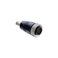 Amphenol LTW DSD-18BFMM-SL6A02 Sensor Cables / Actuator Cables Ceres, Large Size, 5A, 18 Pins, Overmolded, Straight
