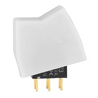 NKK Switches G23KP-YB Rocker Switches DPDT ON-OFF-ON WHITE RKR STRAGHT PC .4VA