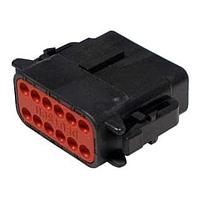 DEUTSCH - TE Connectivity DTM06-12SB 12-Way 12P SZ 20 DTM PLUG