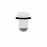 BIVAR PLW5-500-54 Rigid Light Pipes Light Pipe, Rigid, Panel Mount (Front), 5mm IP54, Low Profile Dome Lens, Round Face, .500in.
