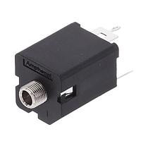 Amphenol Audio ACJS-MV35-3S Phone Connectors 1/8" Vert M Series Phone Jack