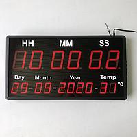 EMIN ATC-HMS-D-T-L-SYN LED Digital Clock (Wifi Connection,16 digits,Large)