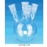 SciLab SL.Fla2302.D Flask, 4-Neck, Center 24/29, Side 24/29, 500ml
