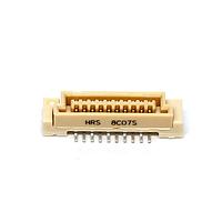 Hirose Electric FX4B1-20S-1.27SV(71) Board to Board & Mezzanine Connectors 20P STRT SMT RECEPT LOC BOSS GLD PLT