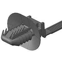 Avery Dennison 20276-0 Fir Tree CT,OVAL FT,BLK IM,50mm 1000/BAG,5000/CASE