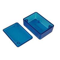 Hammond Manufacturing 1551GTBU PCB Enclosure Translucent Blue Box 1.97x1.38x0.79"