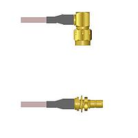 Amphenol Custom Cable Q-3303K0001008i RF Cable Assemblies SMA-RP/SMB-SJB G178 8I