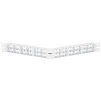 Panduit CPPA48HDWWH Wire Ducting & Raceways Mini Com 48 port High Density Angled  Pa