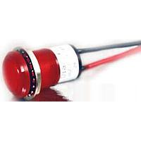 Dialight 657-1502-303F LED Panel Mount Indicators Red 100fL 5V Flat Lens
