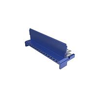 Amphenol FCI 67516-015LF Connectors Clincher&trade; Flex Connectors, Receptacle Assembly, Single Row, 15 Positions, 2.54mm (.100in) Pitch.
