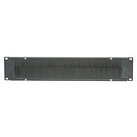 Panduit BR2B Wire Ducting & Raceways 19  2 RU Brush Seal Blank Panel with f