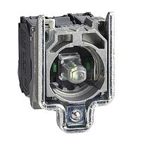 SCHNEIDER ZB4BW0M35 Flush GREEN 230VAC PROTCTD LED W/1NO+1NC